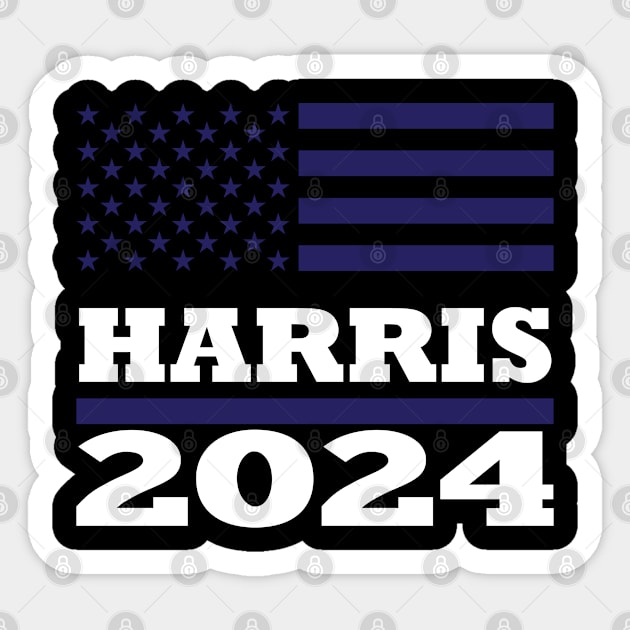 Kamala  Harris 2024 - Kamala Harris for President Sticker by UrbanLifeApparel